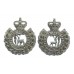 Pair of Berkshire Constabulary Collar Badges - Queen's Crown