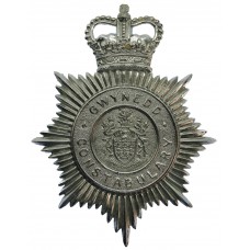 Gwynedd Constabulary Helmet Plate - Queen's Crown