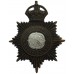 Bedfordshire Constabulary Night Helmet Plate - King's Crown