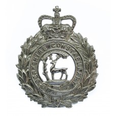 Berkshire Constabulary Wreath Cap Badge - Queen's Crown