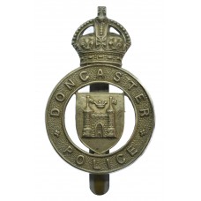 Doncaster Borough Police Cap Badge - King's Crown