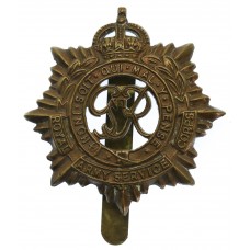 George VI Royal Army Service Corps (R.A.S.C.) Cap Badge