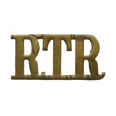 Royal Tank Regiment (R.T.R.) Shoulder Title