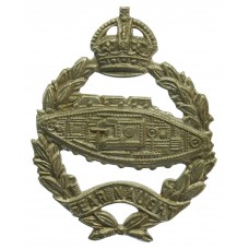 Royal Tank Regiment Cap Badge - King's Crown