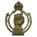 Royal Armoured Corps (R.A.C.) Cap Badge - King's Crown