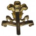 10th Royal Hussars Anodised (Staybrite) Cap Badge