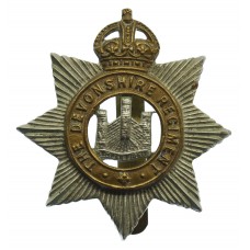 Devonshire Regiment Cap Badge - King's Crown