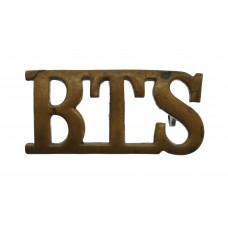 Boys Technical School (B.T.S.) Shoulder Title