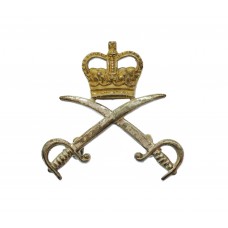 Royal Army Physical Training Corps (R.A.P.T.C.) Officer's Silvered & Gilt Collar Badge - Queen's Crown