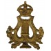 British Army Bandmaster's Musician Brass Arm Badge - King's Crown