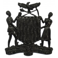 Zambia Defence Force Black Anodised Cap Badge