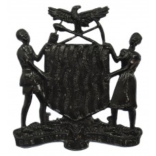 Zambia Defence Force Black Anodised Cap Badge