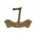 7th Kenya Rifles Anodised (Staybrite) Cap Badge