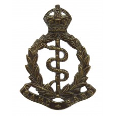 South African Medical Corps (S.A.M.C. - S.A.G.D.) Cap Badge - King's Crown