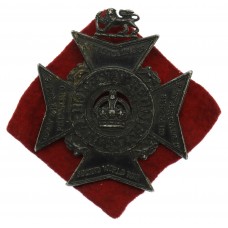 Rhodesia Regiment Black Anodised (Staybrite) Cap Badge (c.1972-80)