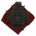 Rhodesia Regiment Black Anodised (Staybrite) Cap Badge (c.1972-80)