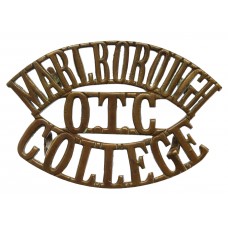 Marlborough College O.T.C. (MARLBOROUGH/O.T.C./COLLEGE) Shoulder Title