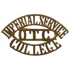 Imperial Service College O.T.C. (IMPERIAL SERVICE/O.T.C./COLLEGE) Shoulder Title