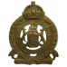 South African Railways Police Helmet Plate - King's Crown 