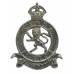 Kenya Police Chrome Cap Badge - King's Crown