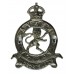 Kenya Police Chrome Cap Badge - King's Crown