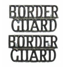 Pair of Ghana Border Guard (BORDER/GUARD) Shoulder Titles