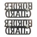 Pair of Ghana Border Guard (BORDER/GUARD) Shoulder Titles
