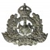 East Suffolk Police Chrome Cap Badge - King's Crown