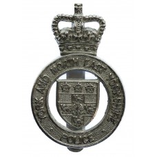 York and North East Yorkshire Police Cap Badge - Queen's Crown