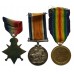 WW1 1914-15 Star Medal Trio - Pte. G. Fethers, Liverpool Regiment