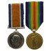 WW1 British War & Victory Medal Pair - L.Cpl. W. Titterington, South Lancashire Regiment - Died of Wounds, 14/8/17