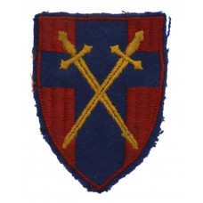 21st Army Group Cloth Formation Sign 