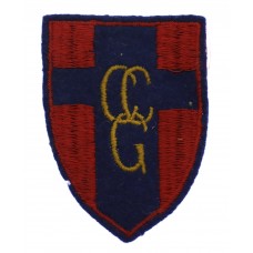 Control Commission Germany (C.C.G.) Cloth Formation Sign