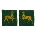 Pair of South West District Printed Formation Signs (2nd Pattern)