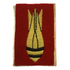 Bomb Disposal Royal Engineers Cloth Arm Badge