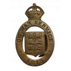 WW1 1915 On War Service Lapel Badge