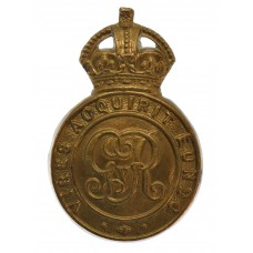 George V Royal Military College Sandhurst Officer Cadet Cap Badge