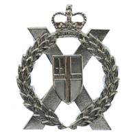London Territorials Anodised (Staybrite) Cap Badge