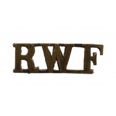 Royal Welsh Fusiliers (R.W.F.) Shoulder Title
