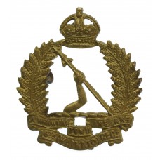 New Zealand 16th (Waikato) Regiment Cap Badge - King's Crown