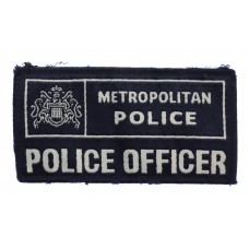 Metropolitan Police Officer Cloth Patch Badge