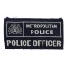 Metropolitan Police Officer Cloth Patch Badge