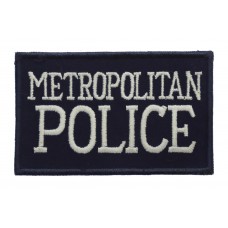 Metropolitan Police Cloth Patch Badge (Blue)