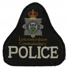 Leicestershire Constabulary Police Cloth Bell Patch Badge