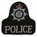 Cambridgeshire Constabulary Police Cloth Bell Patch Badge