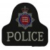 Essex Police Cloth Bell Patch Badge