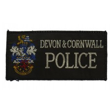 Devon & Cornwall Police Cloth Patch Badge