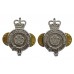 Pair of North Yorkshire Police Collar Badges - Queen's Crown