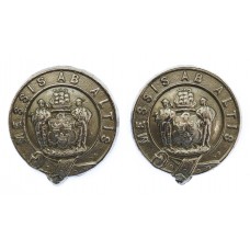 Pair of Tynemouth Borough Police Collar Badges