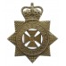 Wiltshire Constabulary Small Star Helmet Plate/Cap Badge - Queen's Crown